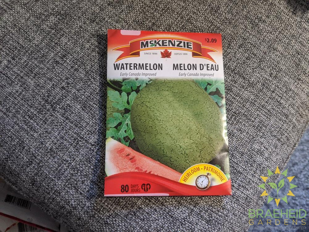 Early Canada Improved Watermelon McKenzie Seed