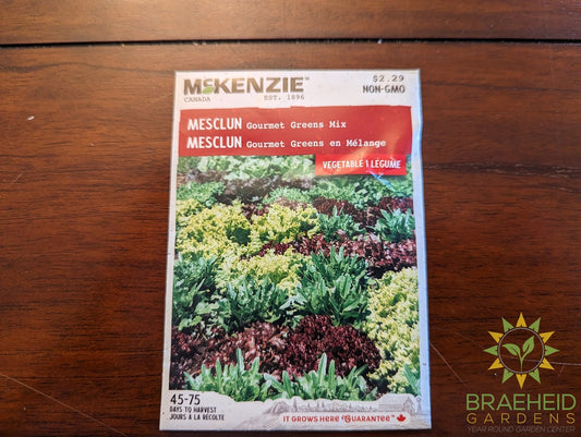 mesclun Gourmet Greens Mix Mckenzie Seed
