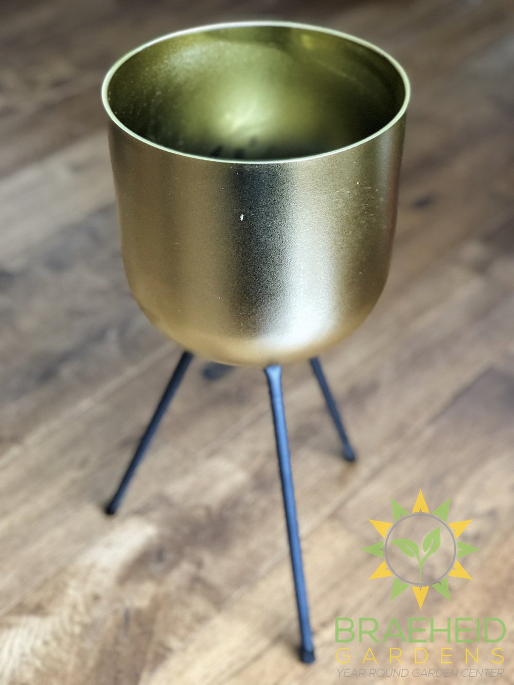 Gold 6″Pot Plant Stand
