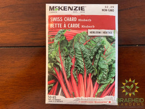 swiss chard rhubarb Mckenzie Seed