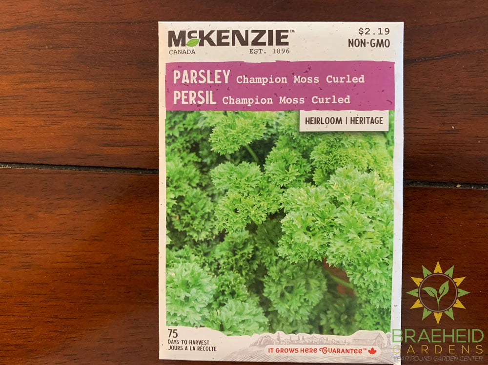 Champion Moss Curled Parsley Mckenzie Seed